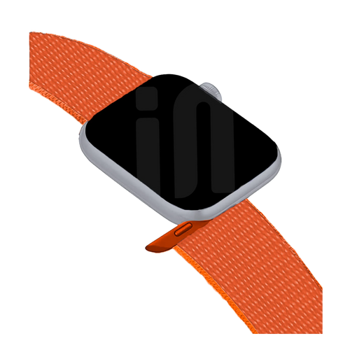 Apple Watch nylon loop bandje (oranje)