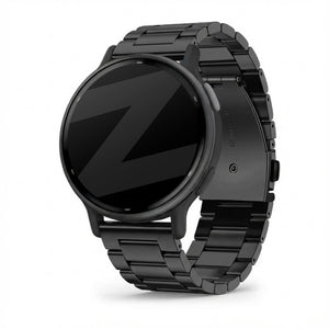 Bandz Garmin Vivoactive 5 stalen band 'Classic' (zwart)