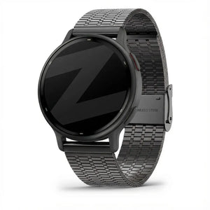 Bandz Garmin Vivoactive 5 verstelbare stalen band (zwart)