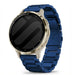 Garmin Venu 3s stalen band (blauw)