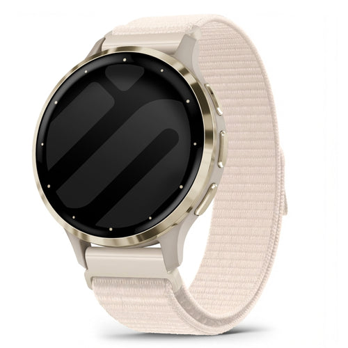 Garmin Venu 3s nylon band (sterrenlicht)