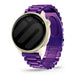 Garmin Vivoactive 6 stalen band (paars)