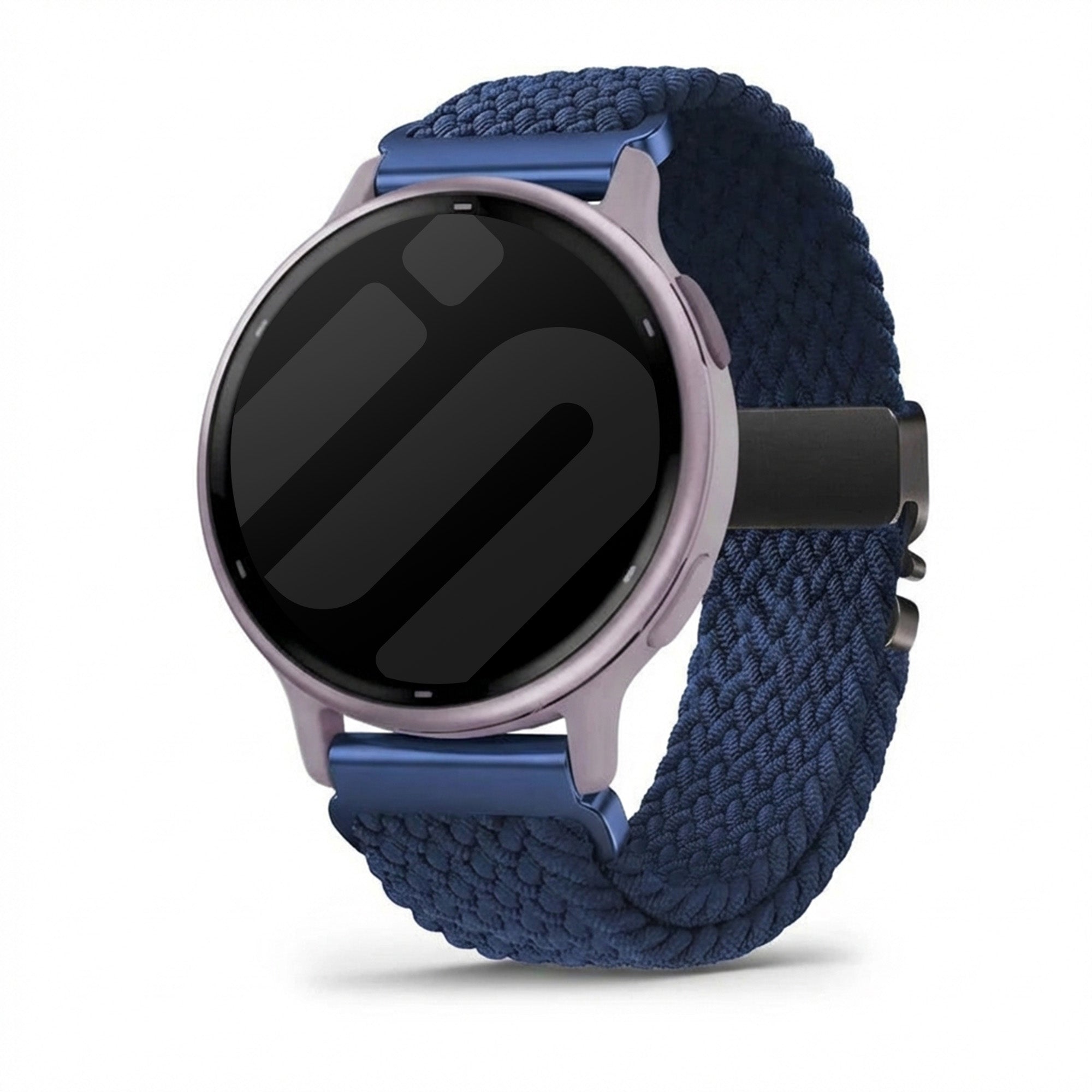 Garmin Vivoactive 5 gevlochten band met P-buckle (blauw)