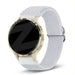 Bandz Garmin Venu 3s verstelbare nylon band (wit)