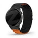 Bandz Garmin Vivoactive 6 Alpine nylon band (zwart/oranje)