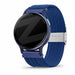Bandz Garmin Vivoactive 5 gevlochten nylon band (blauw)