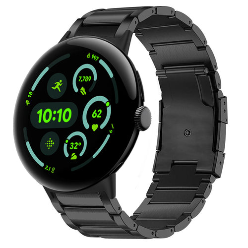 Google Pixel Watch 4 - 45mm titanium band (zwart)