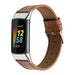 Fitbit Charge 6 leren bandje (bruin)