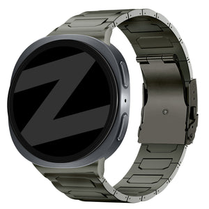 Bandz Samsung Galaxy Watch 8 - 44mm titanium band 'Deluxe' (grafiet)
