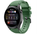 Huawei Watch 3 (Pro) siliconen bandje  (legergroen)