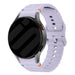 Samsung Galaxy Watch 4 40mm Wave bandje (lichtpaars)