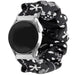 Samsung Galaxy Watch 4 40mm scrunchie bandje (zwart mix)