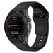 Garmin Tactix 8 - 51mm outdoor siliconen band (zwart)