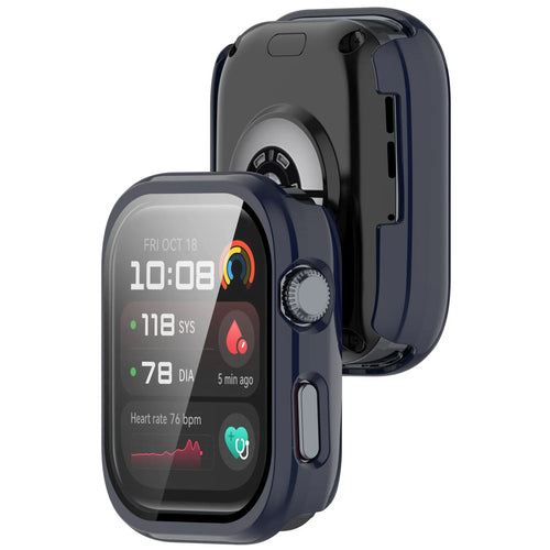 Huawei Watch D2 hard case met glas (blauw)