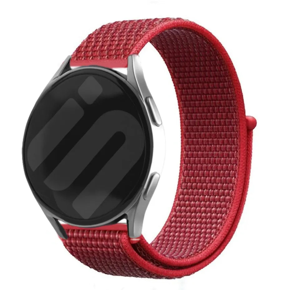 Coros Apex 2 nylon bandje (donkerrood)