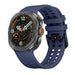 Samsung Galaxy Watch Ultra 2 siliconen bandje (donkerblauw)