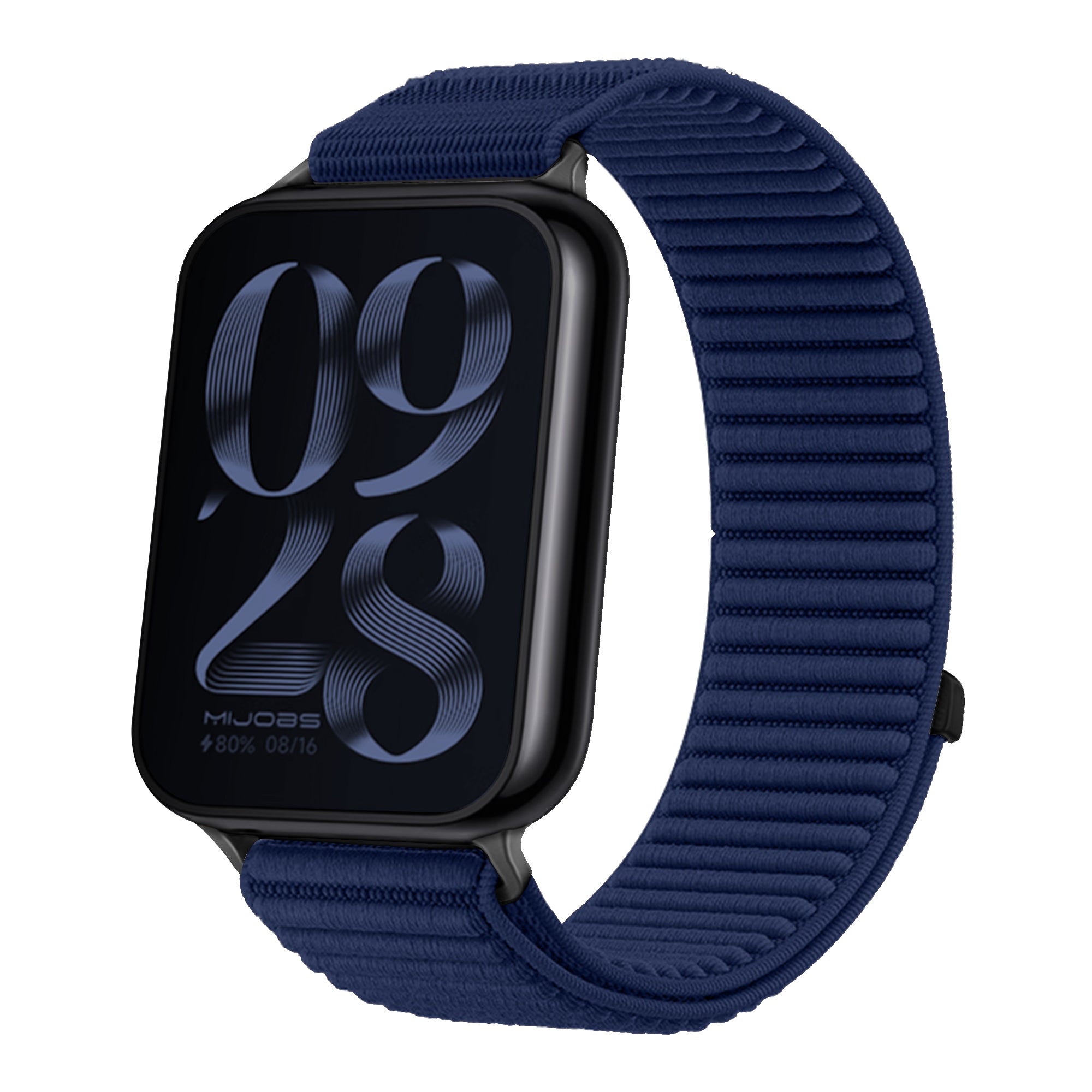 Xiaomi Smart Band 10 Pro wave nylon bandje (donkerblauw)