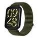 Xiaomi Smart Band 10 Pro wave nylon bandje (donkergroen)