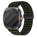 Samsung Galaxy Watch Ultra Wave Nylon Strap with P-buckle (Green)