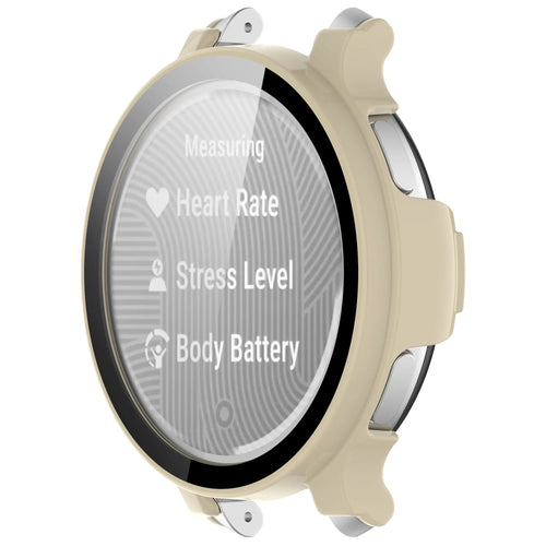 Garmin Lily 2 Active hard case met glas (beige)