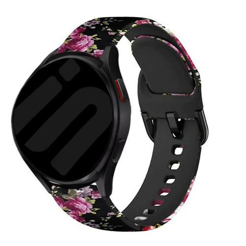 Pink Flower Coros Apex 42mm bandje