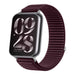 Xiaomi Smart Band 10 Pro wave nylon bandje (plum)