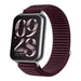 Xiaomi Smart Band 10 Pro wave nylon bandje (plum)