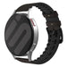 Coros Pace 2 Leather / Silicone Strap (Brown)