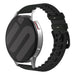 Withings Steel HR Sport siliconen/leren bandje (groen)