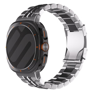 Samsung Galaxy Watch Ultra 'Square' Titanium Strap (Silver)