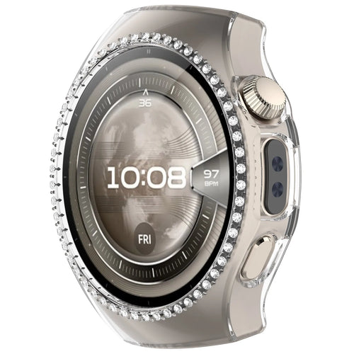 Huawei Watch 5 - 42mm diamond hard case (transparant) 
