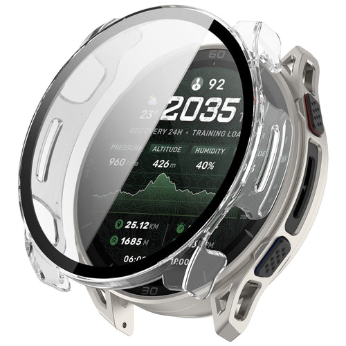 Amazfit Cheetah 2 Ultra hard case met glas (transparant)