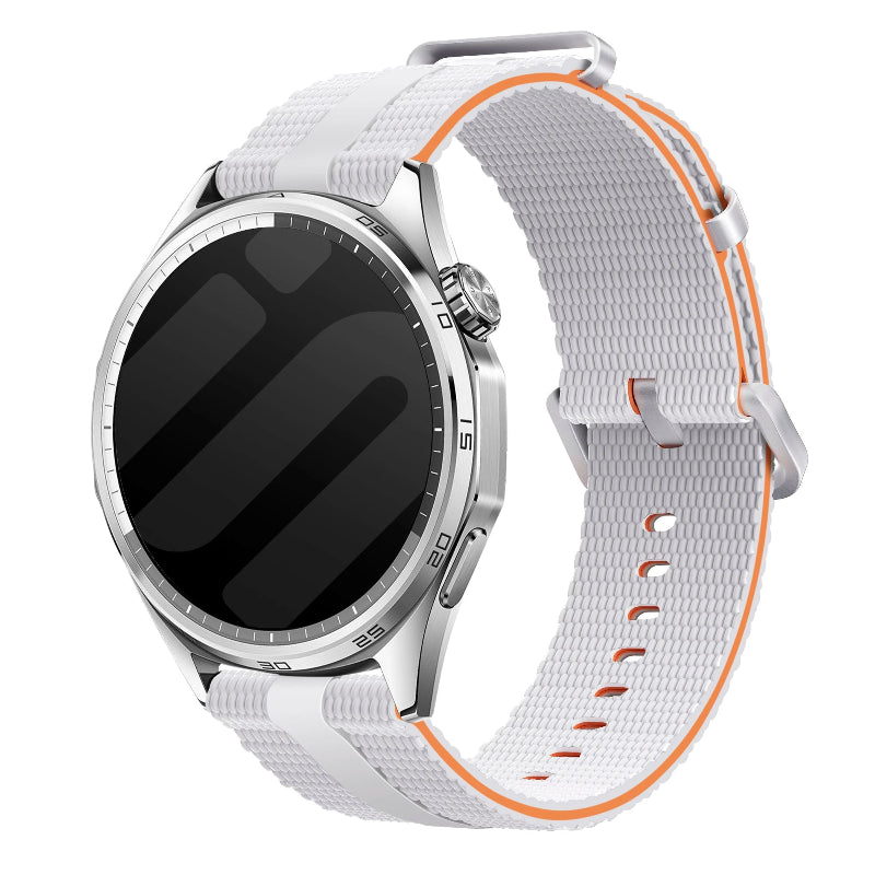 Amazfit Active 3 Premium siliconen active band (wit)