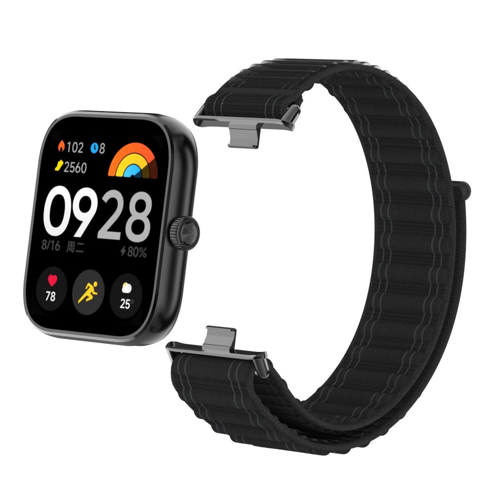 Xiaomi Smart Band 9 Pro Wave nylon bandje (zwart)