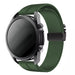 Huawei Watch 5 - 46mm siliconen band met P-buckle (groen)