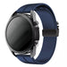 Huawei Watch 5 - 46mm siliconen band met P-buckle (donkerblauw)