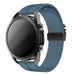 Samsung Galaxy Watch Active siliconen band met P-buckle (grijsblauw)