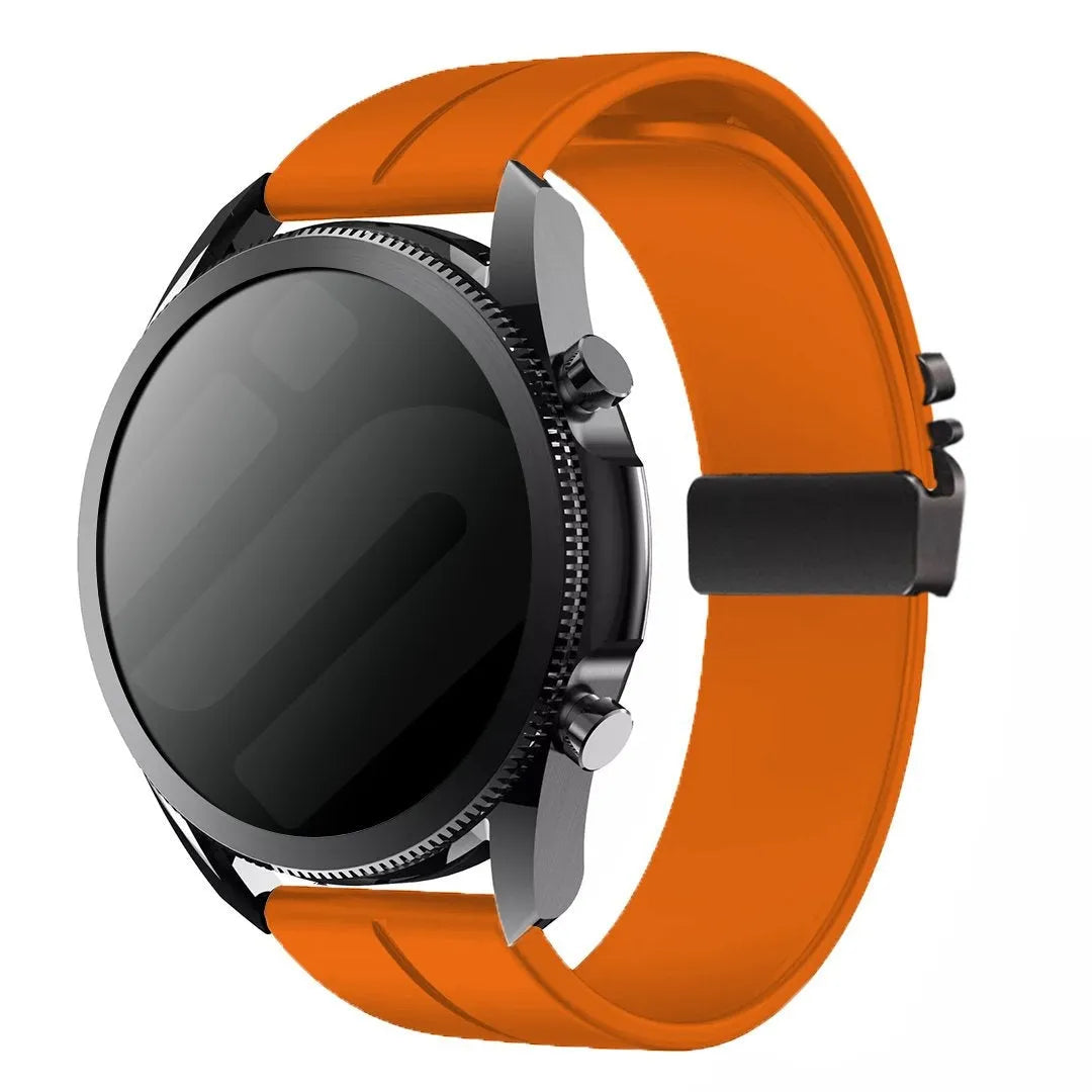 Suunto Race (S) siliconen band met P-buckle (oranje)
