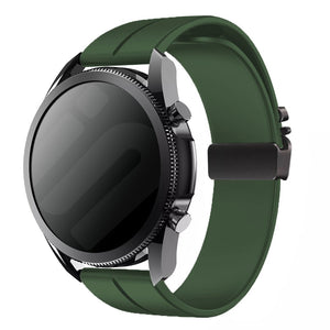 Huawei Watch GT 7 Pro siliconen band met P-buckle (groen)