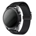 Samsung Galaxy Watch Active siliconen band met P-buckle (zwart)