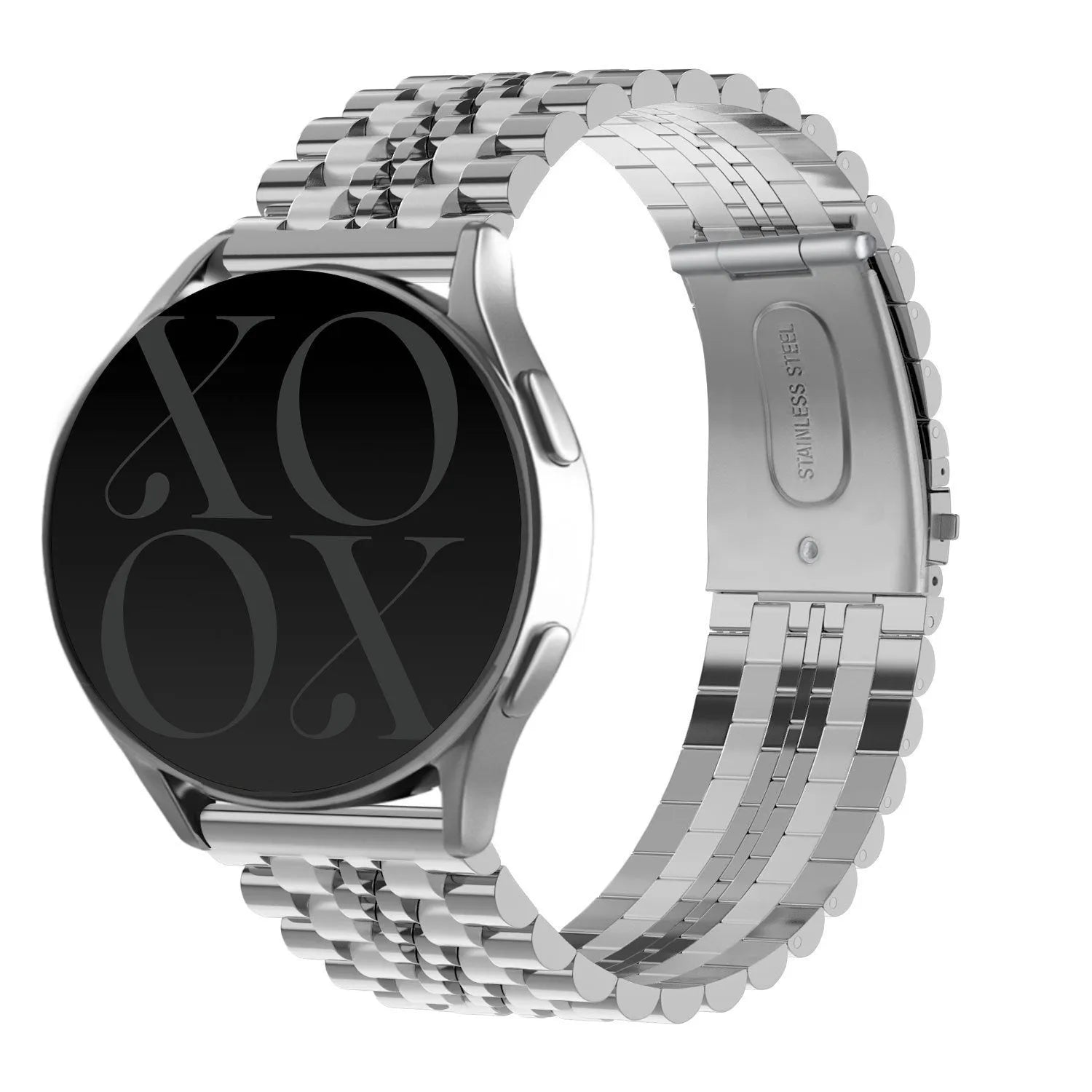 xoxo Wildhearts Xiaomi Amazfit GTS Steel Strap (Silver)