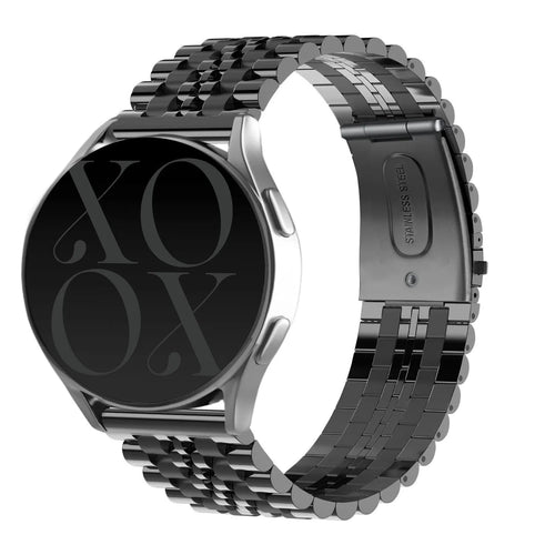 xoxo Wildhearts Amazfit GTS 3 Steel Strap (Black)