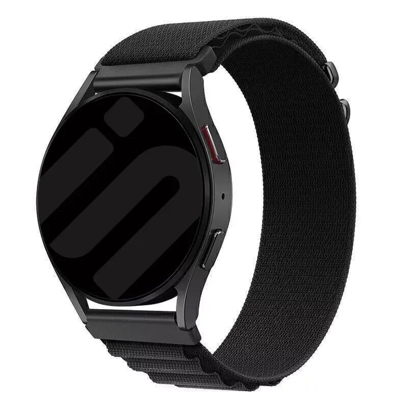 Suunto 9 Peak Alpine nylon bandje (zwart)