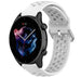 Amazfit GTR 3 (Pro) siliconen bandje met gaatjes (wit)