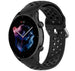 Amazfit GTR 3 (Pro) siliconen bandje met gaatjes (zwart) 