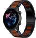 Amazfit GTR 3 (Pro) houten/stalen band (zwart)