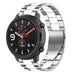 Amazfit GTR stalen band (zilver/wit)