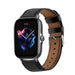 Amazfit GTS 3 bandje leer (strak-zwart)
