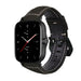 Amazfit GTS 2 leren bandje (zwart)