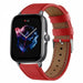 Amazfit GTS 3 leren bandje (rood)